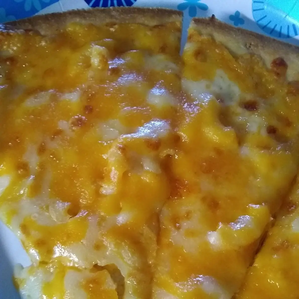 Mac and Cheese Pizza Slice of Pizza