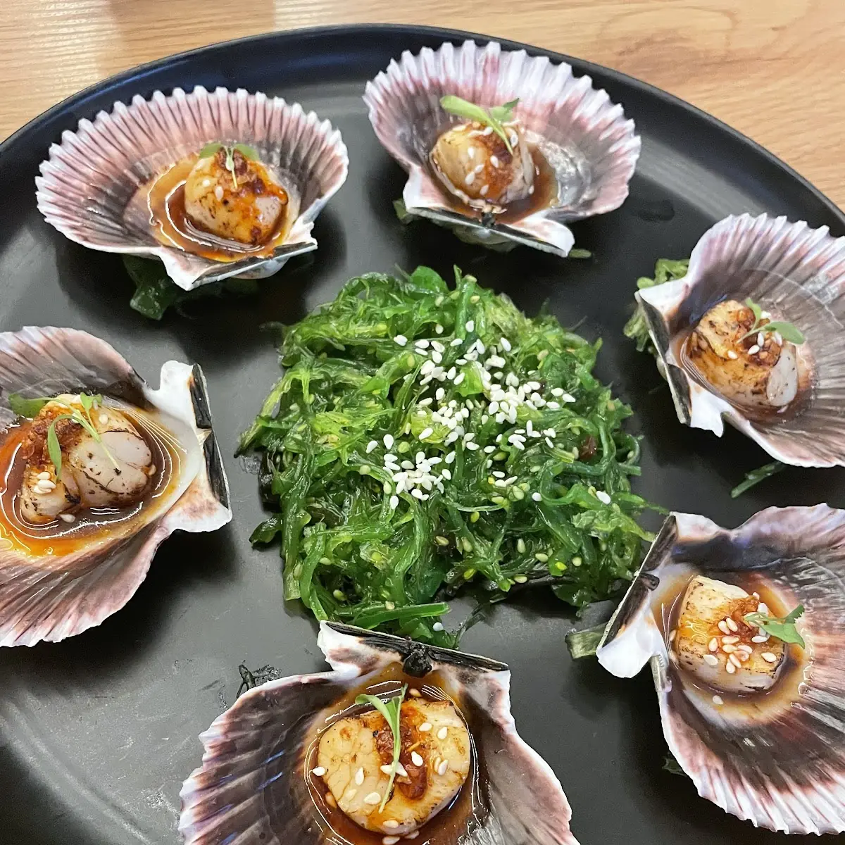 Scallops on the Half Shell