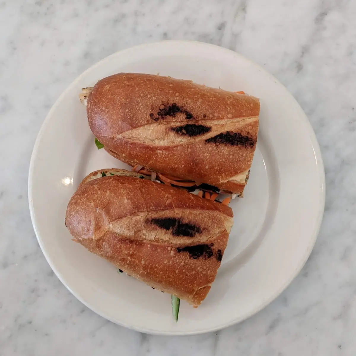 Lemongrass Chicken Sandwich