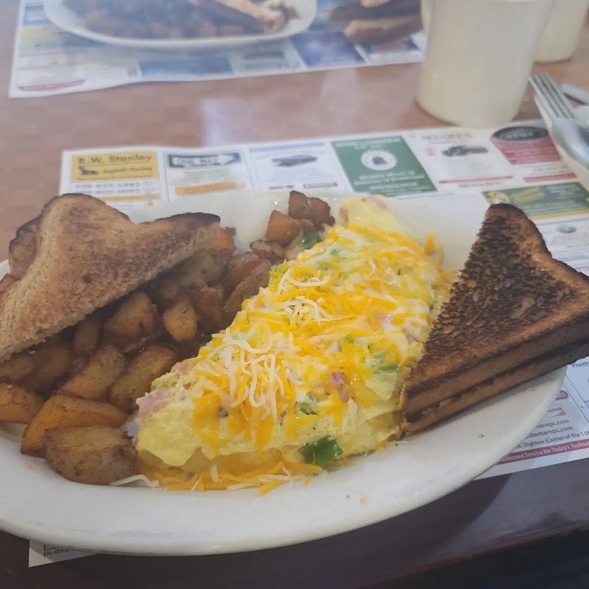 Ham & Cheese Omelette