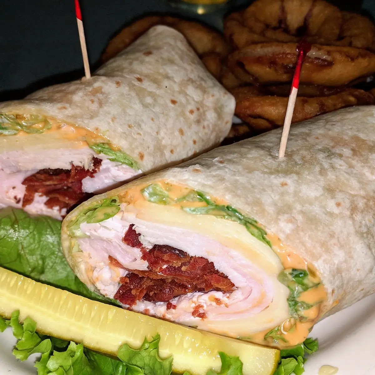 Buffalo Chicken Tender Wrap