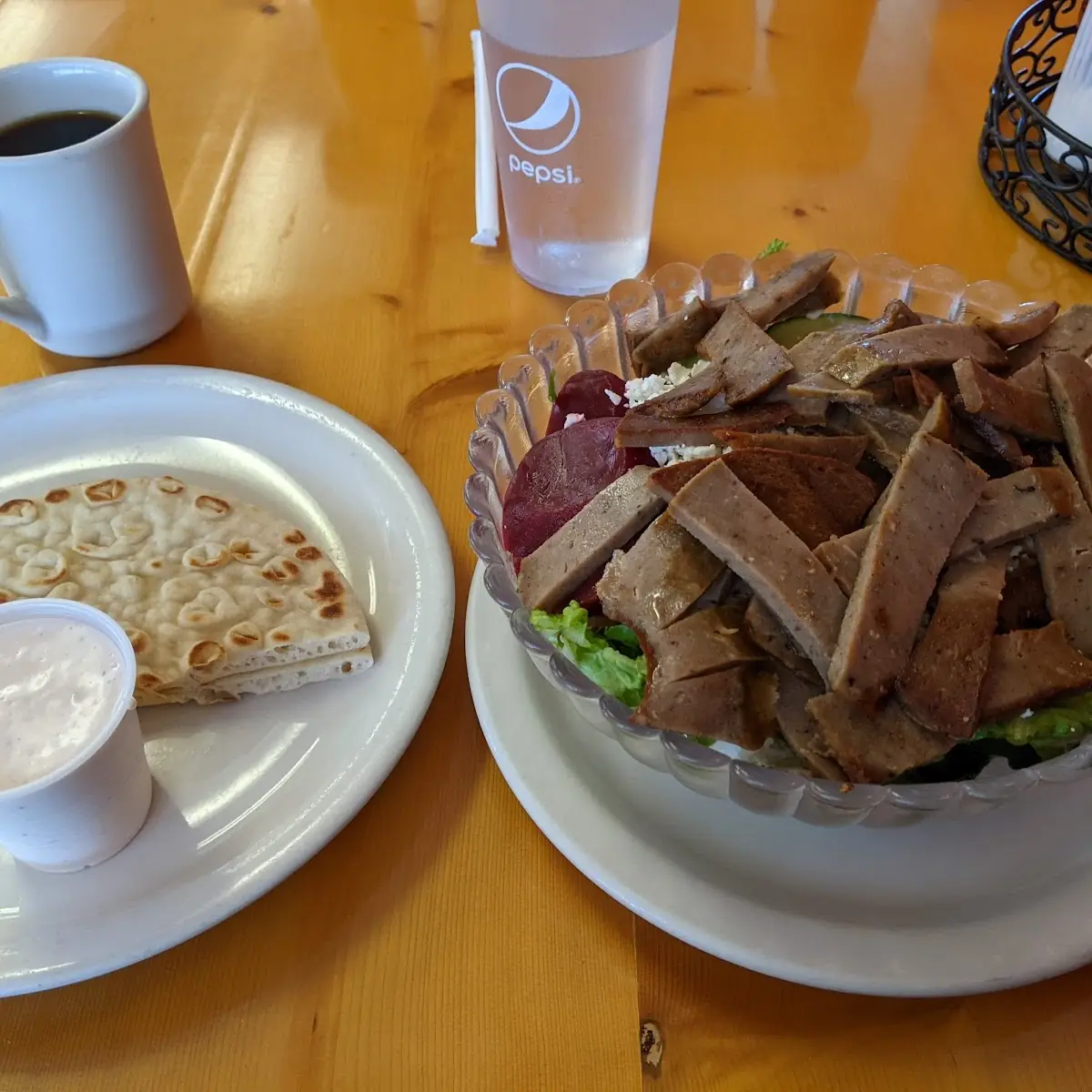 Gyro Greek Salad