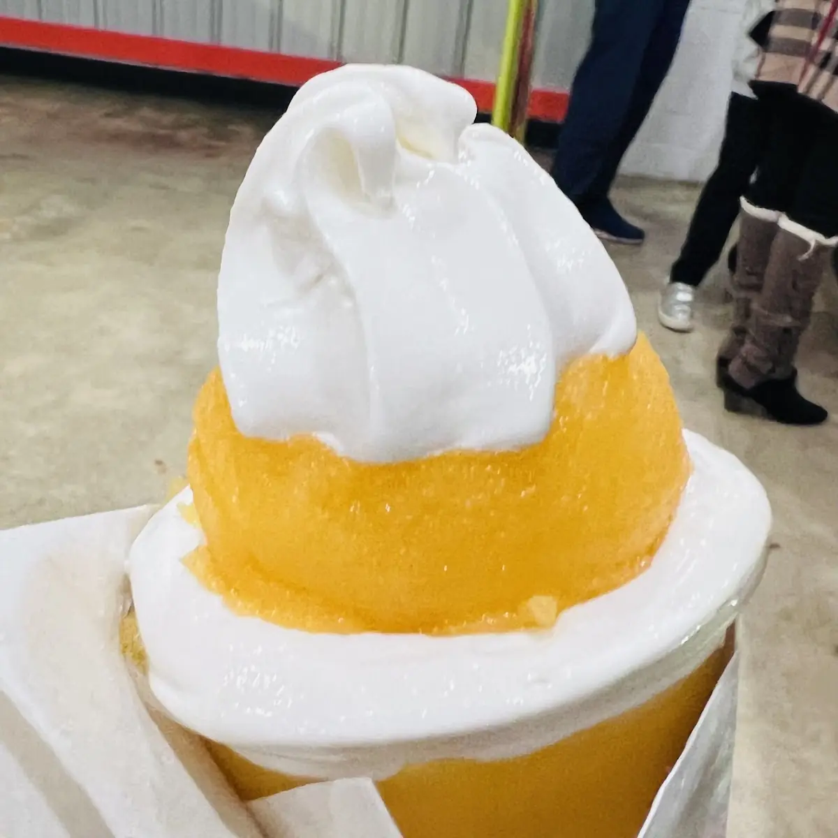 Mango Vanilla Ice Cream