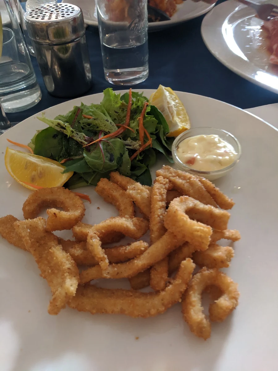Fried Calamari, Tono on Borsari