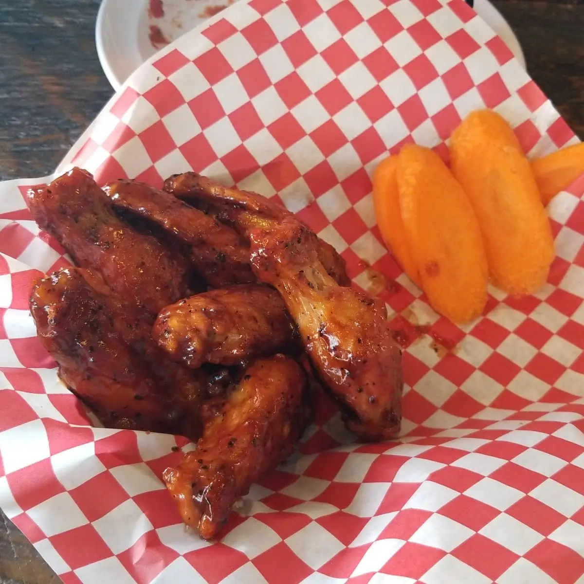 Over Baked Wings with Dry Rub