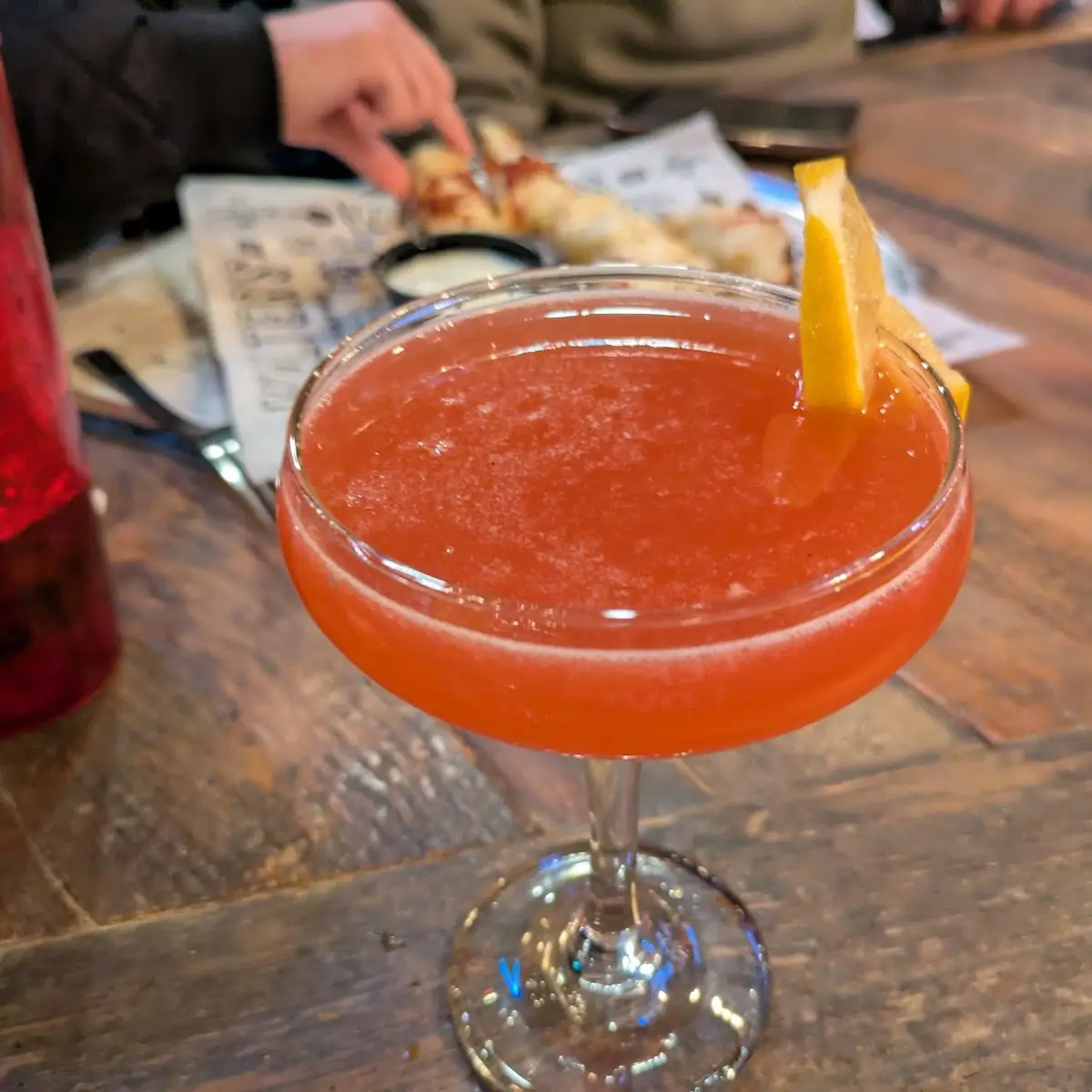 Strawberry Lemon Drop Martini