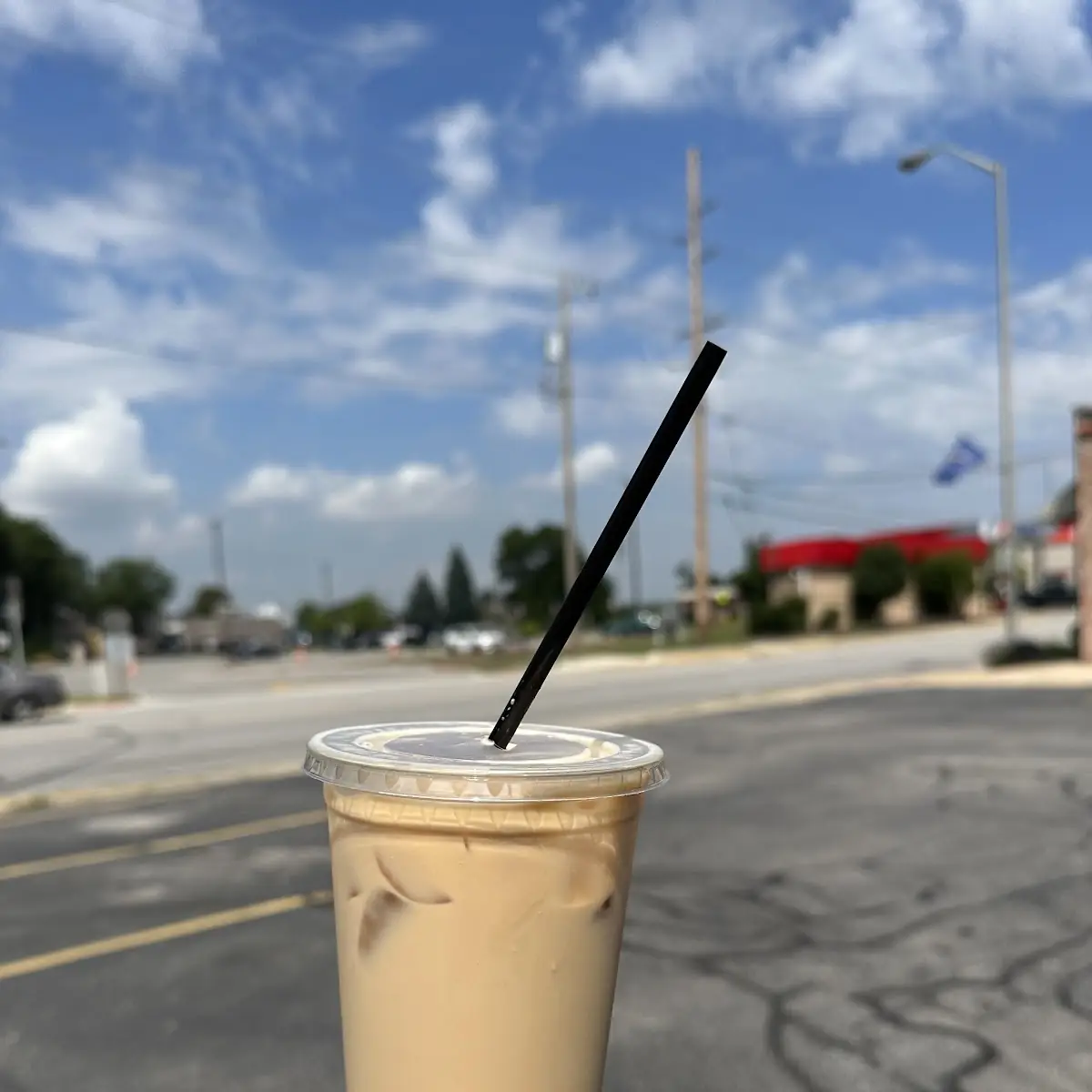 Iced Hazelnut Latte