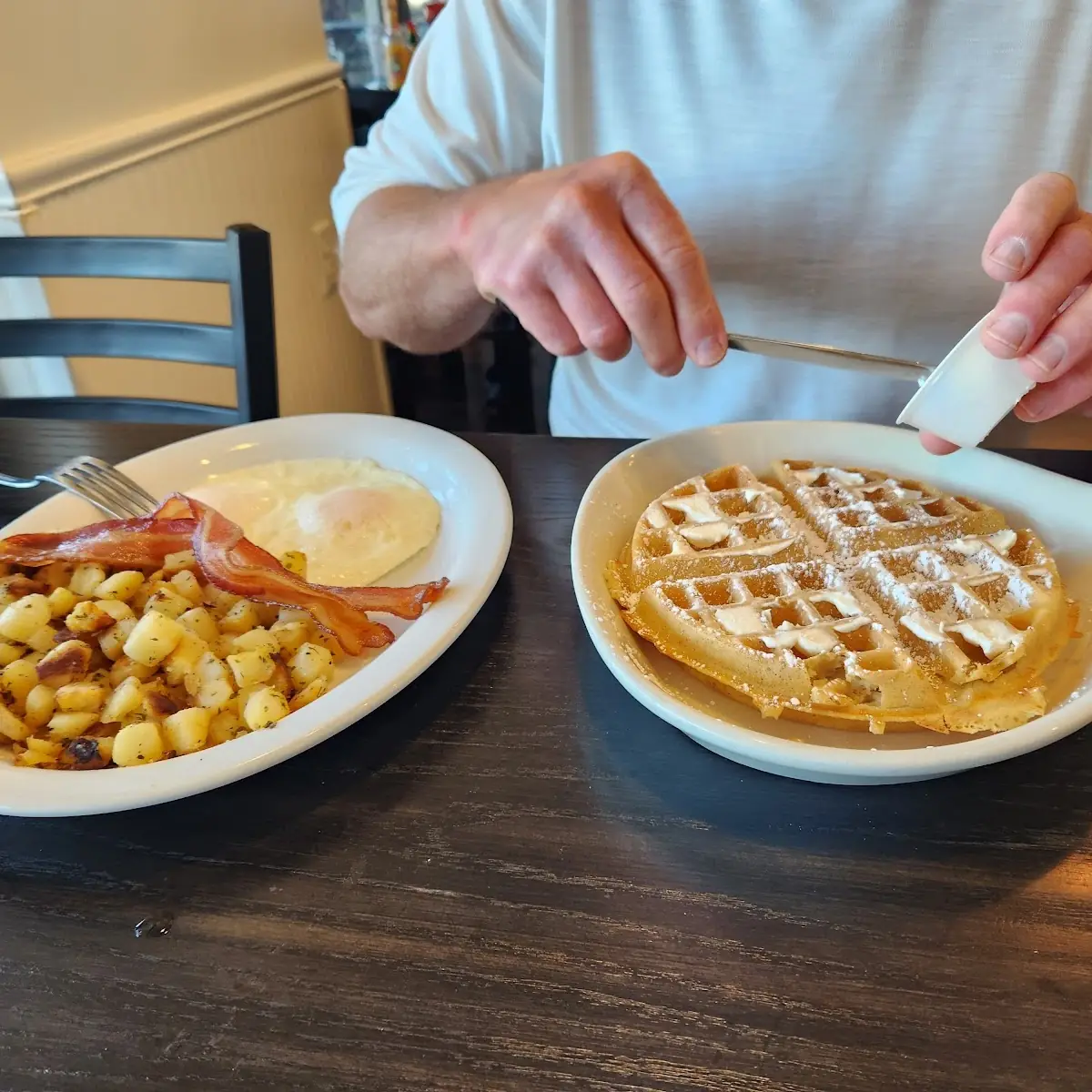 Belgian Waffle Combo