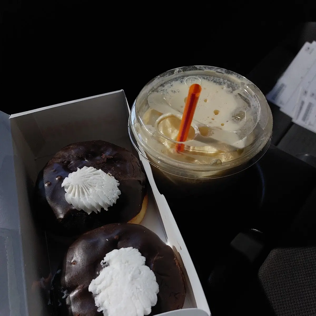 Cream Filled Donuts