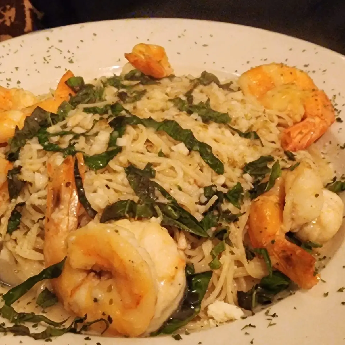 Shrimp Scampi Style
