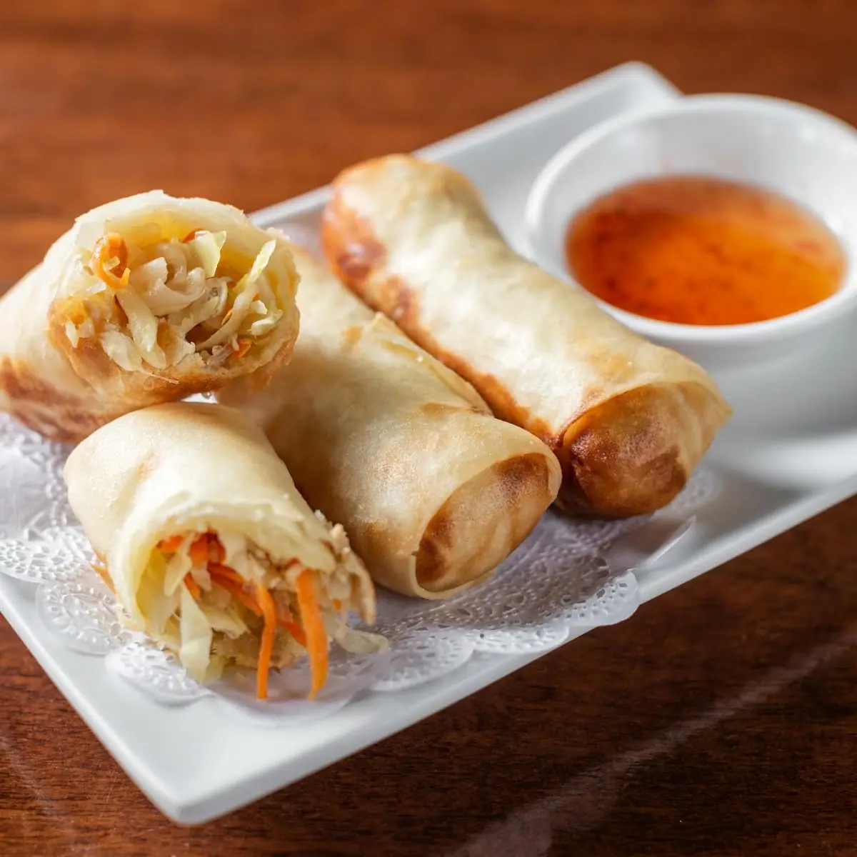 Fried Shrimp Spring Rolls
