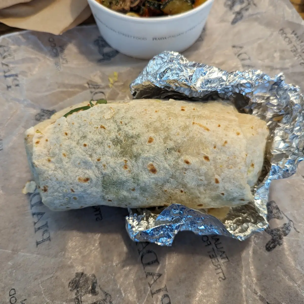 Chicken Parmesan Wrap