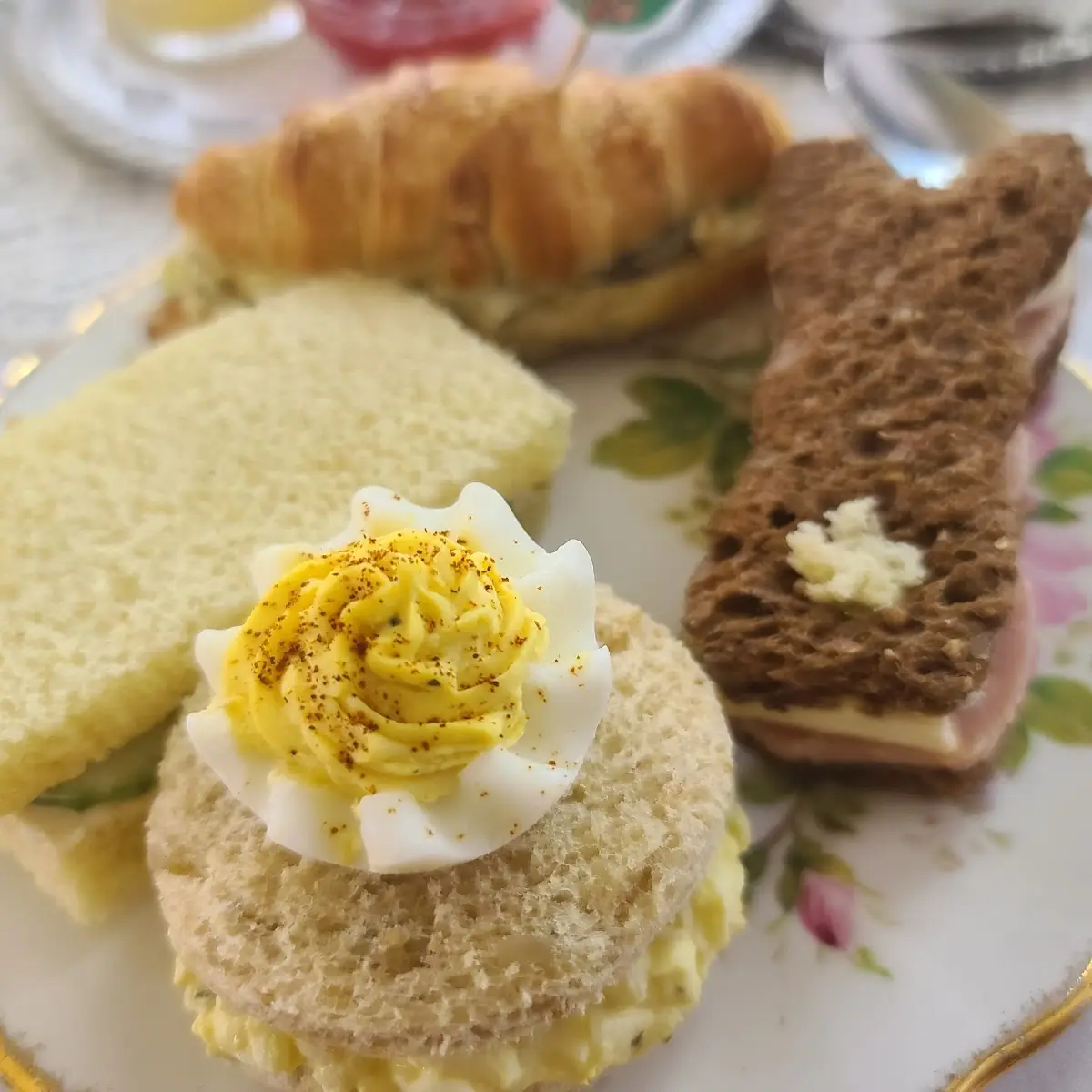 Deviled Egg Sandwich