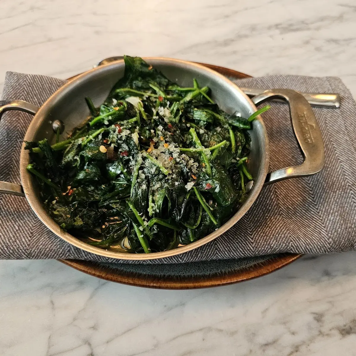 Sauteéd Spinach