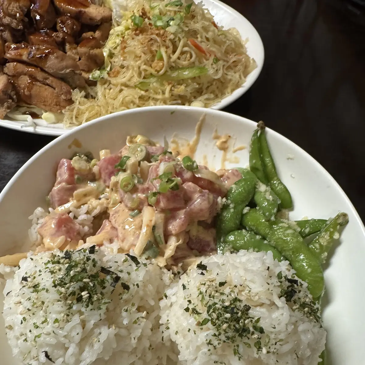 Spicy Ginger Poke Bowl