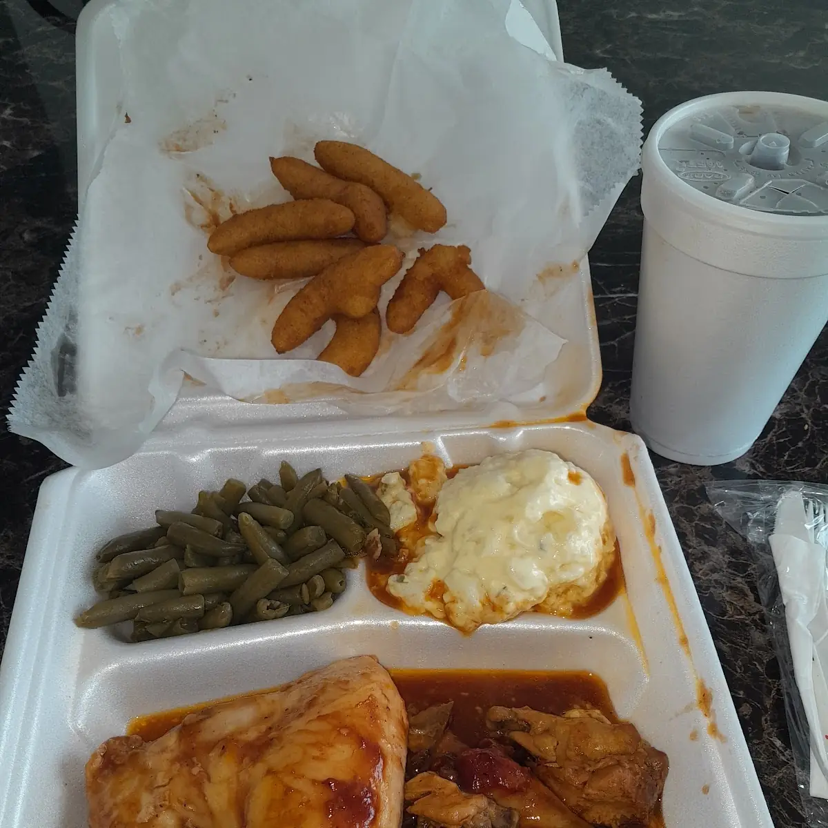 BBQ Chicken Breast and Wings