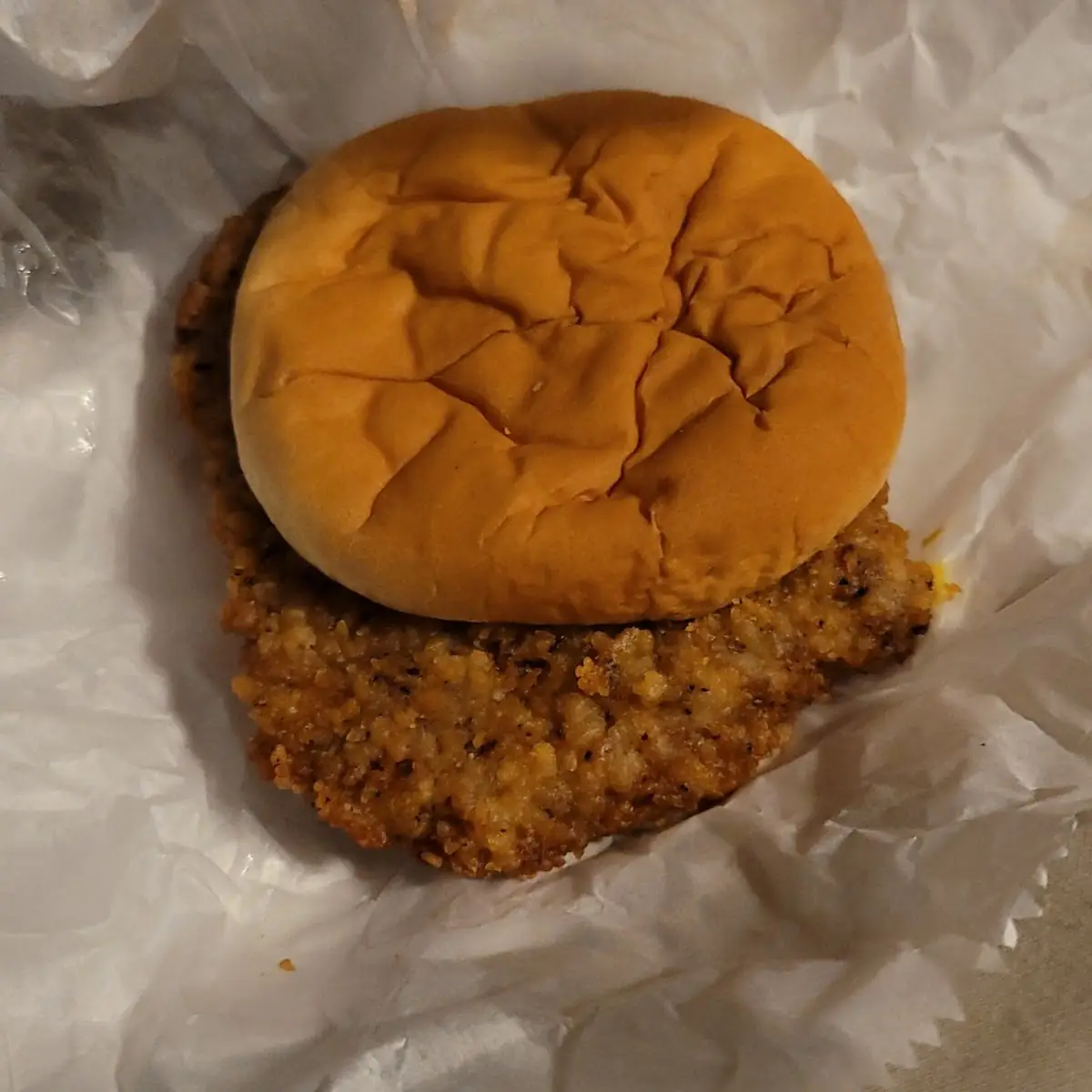 Fried Steak Sandwich