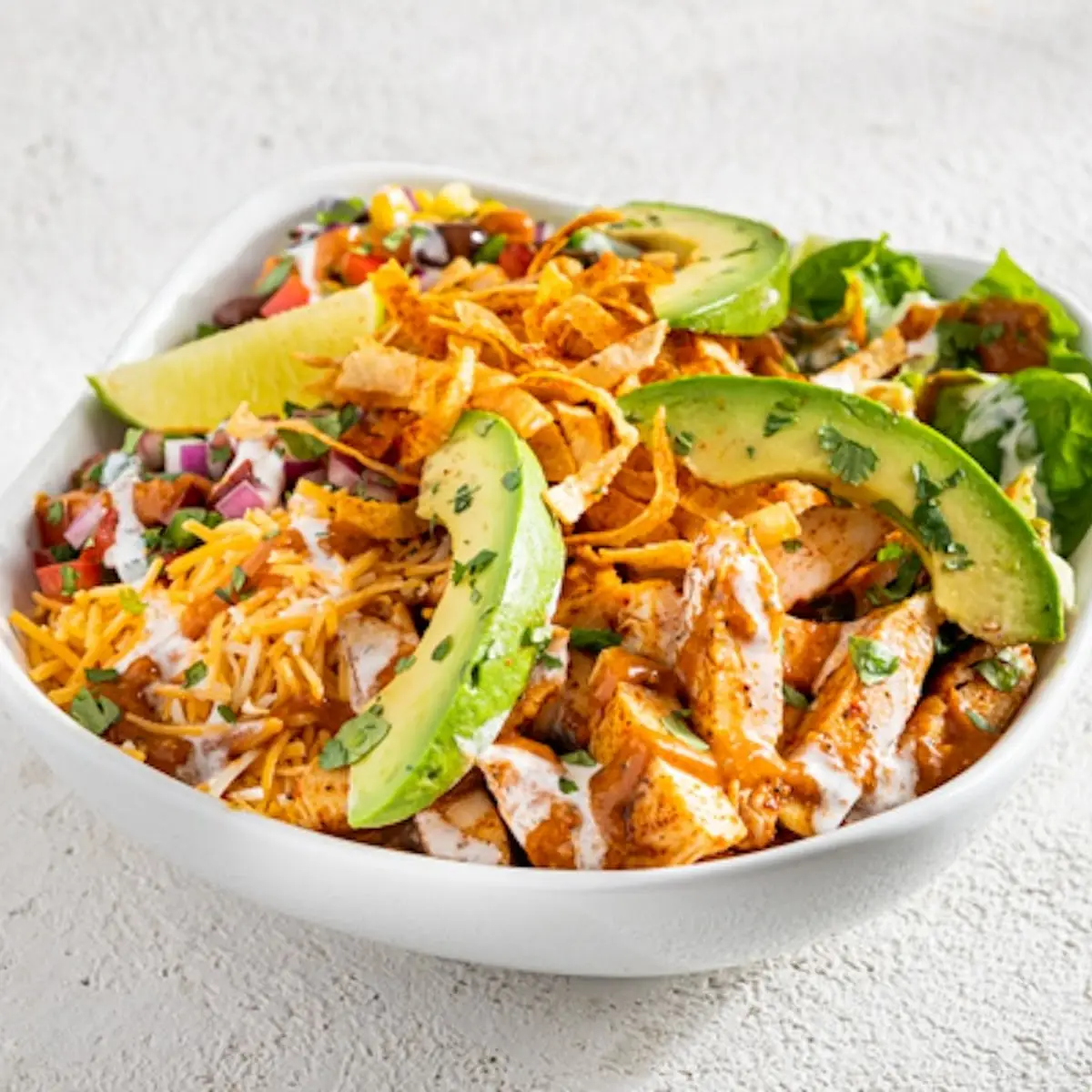 Southwest Chicken Caesar Salad