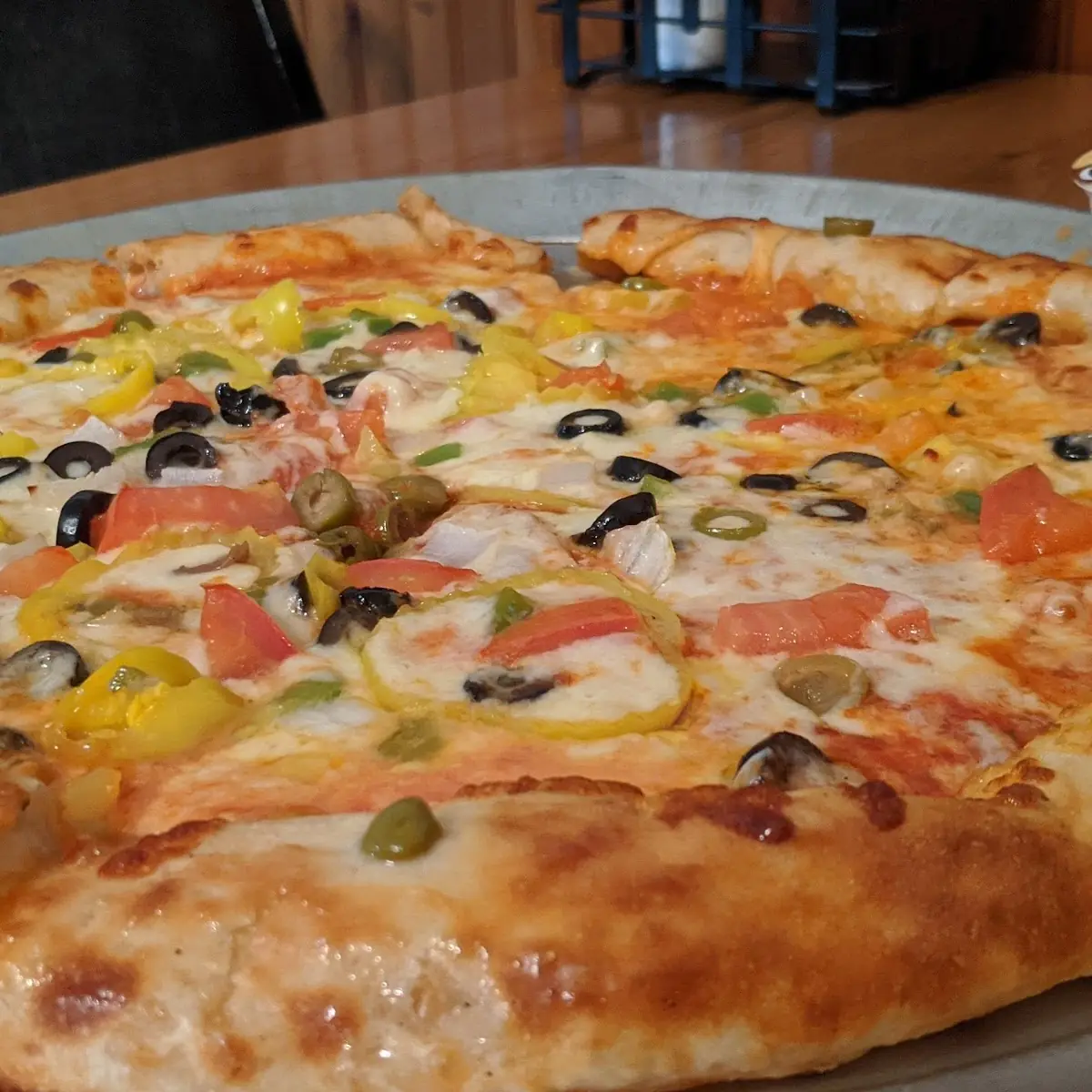 Veggie Pizza Stuffed Crust
