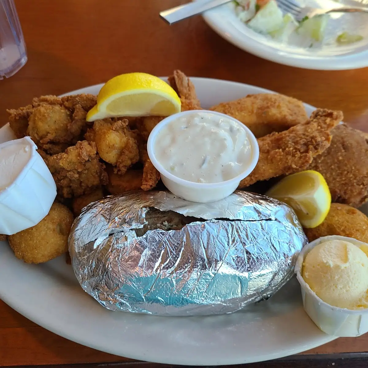 Fried Seafood Sampler