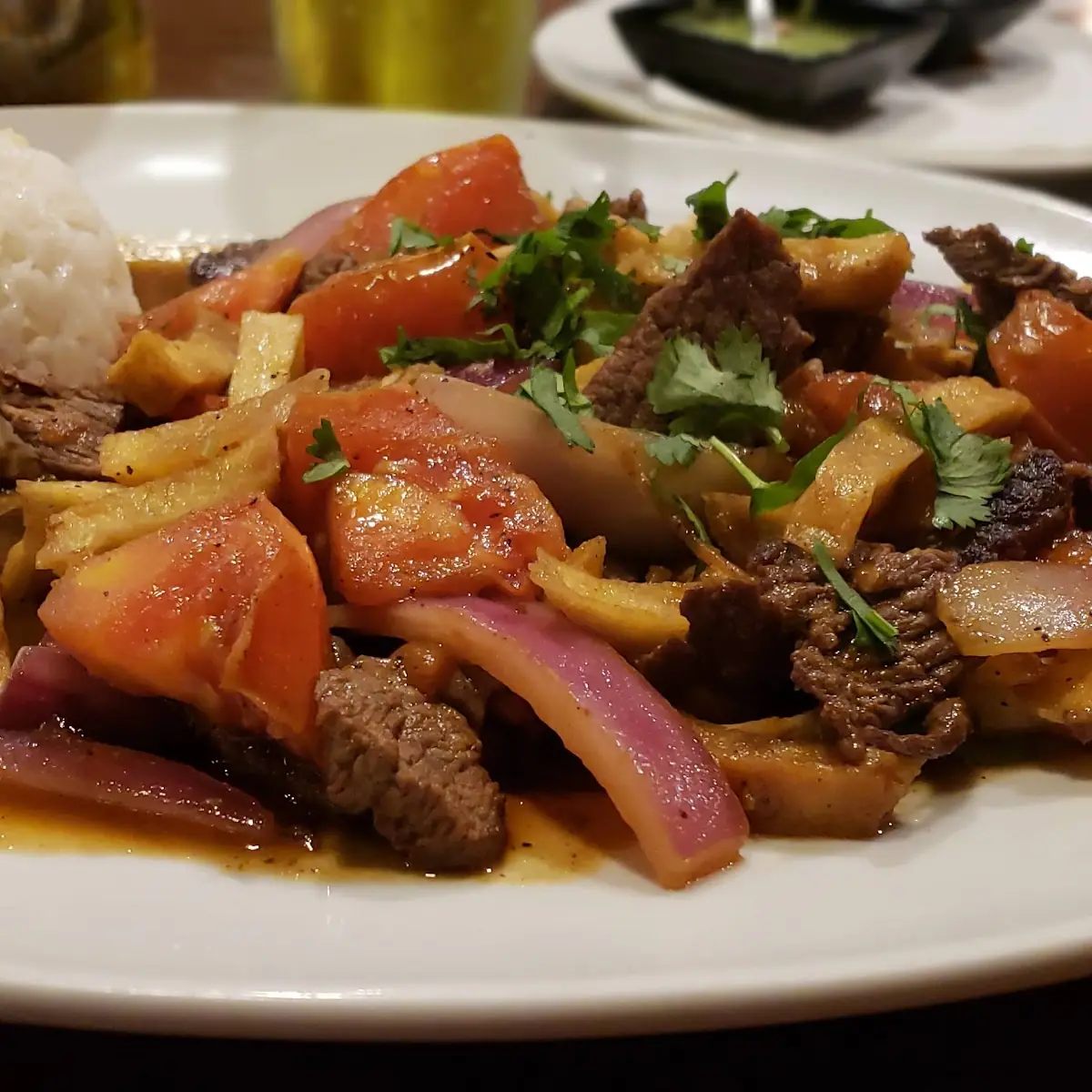 Lomo Saltado Peruvian Food