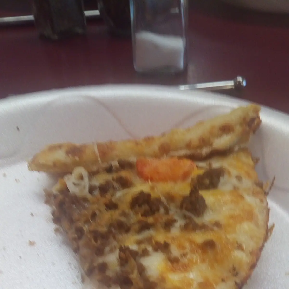Cheese Burger Pizza Is Great