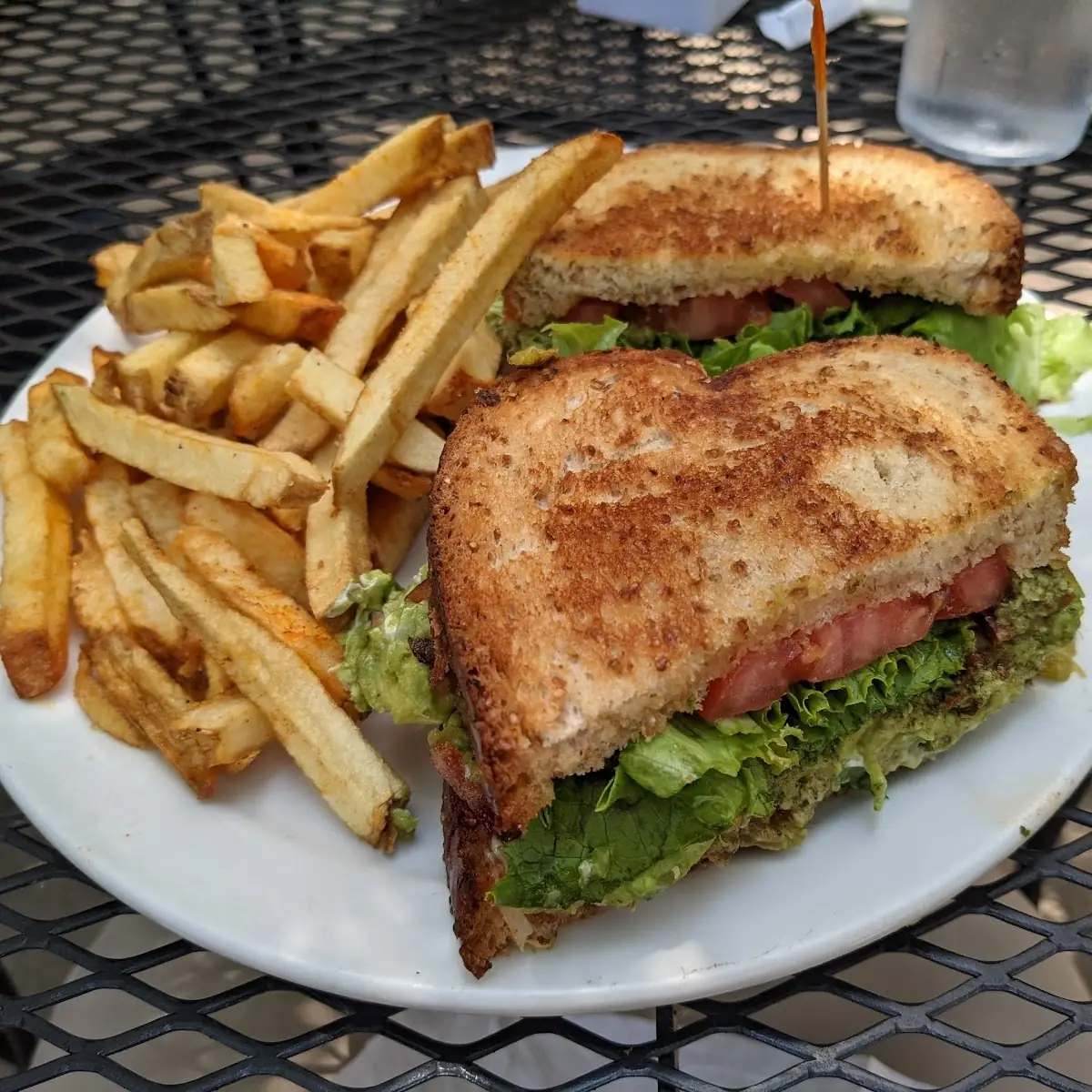 Green Bacon Sandwich
