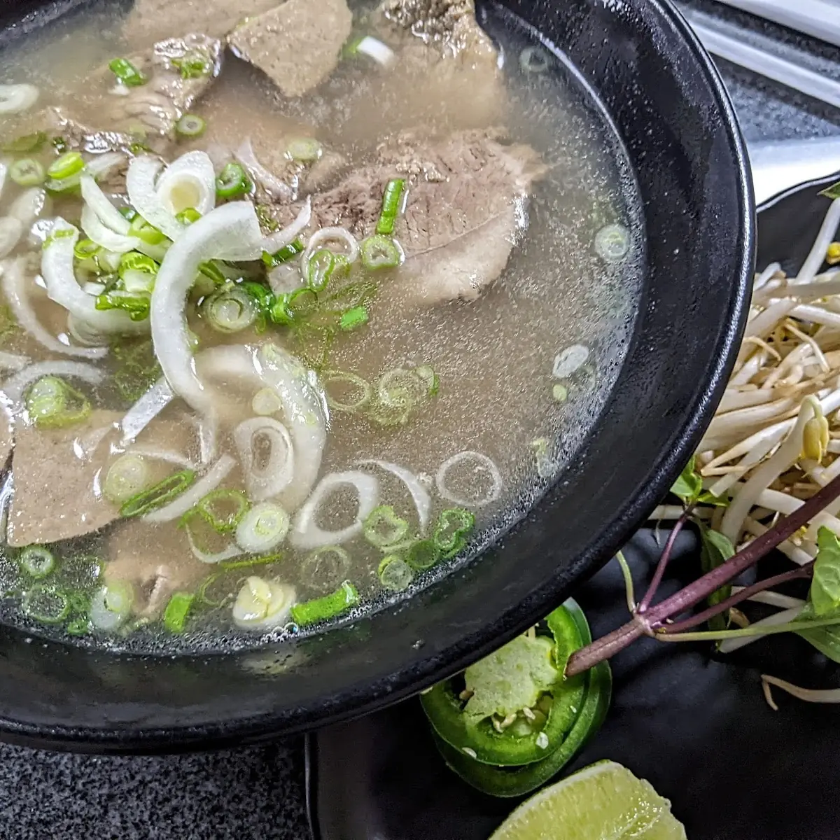 Shrimp Pho Noodle Soup
