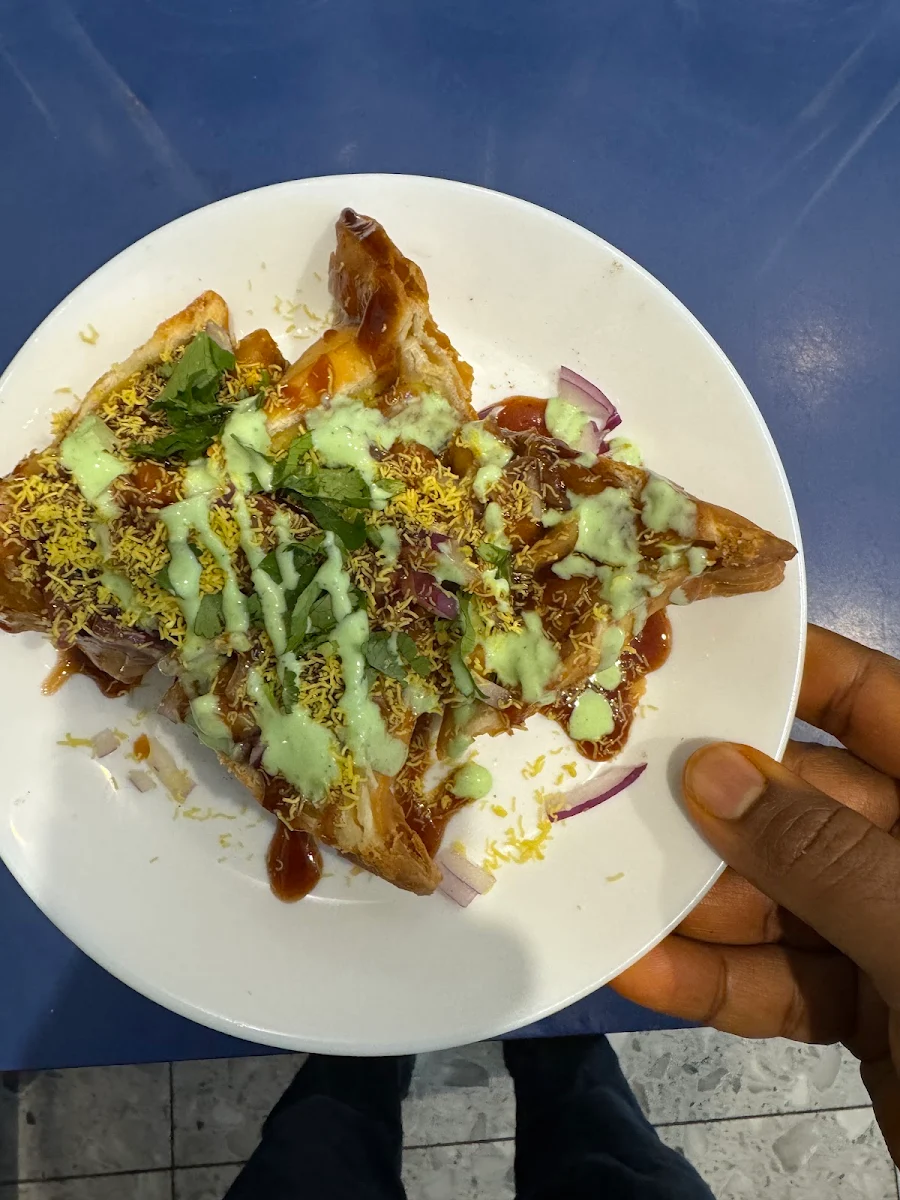 Samosa Chaat, SPICE MIX- Indian, Nepalese & Halal Restaurant Melbourne