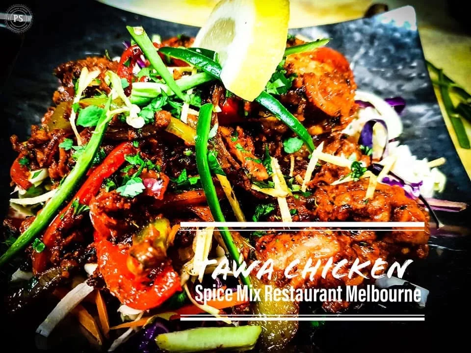 Tawa Chicken, SPICE MIX- Indian, Nepalese & Halal Restaurant Melbourne