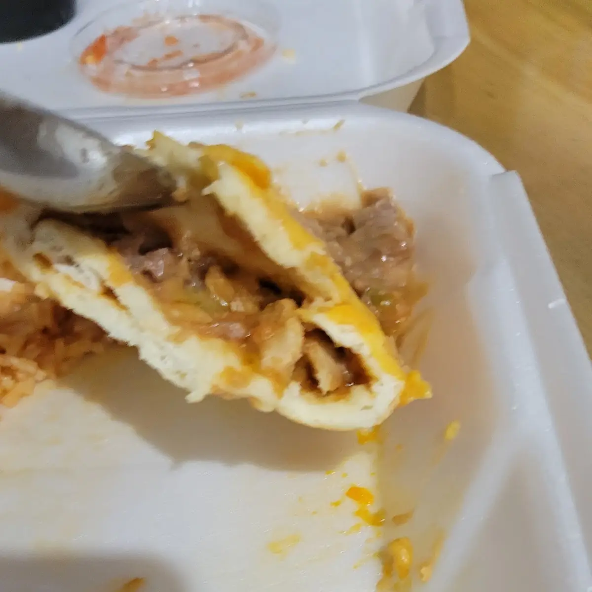 Chili Verde Burrito Special