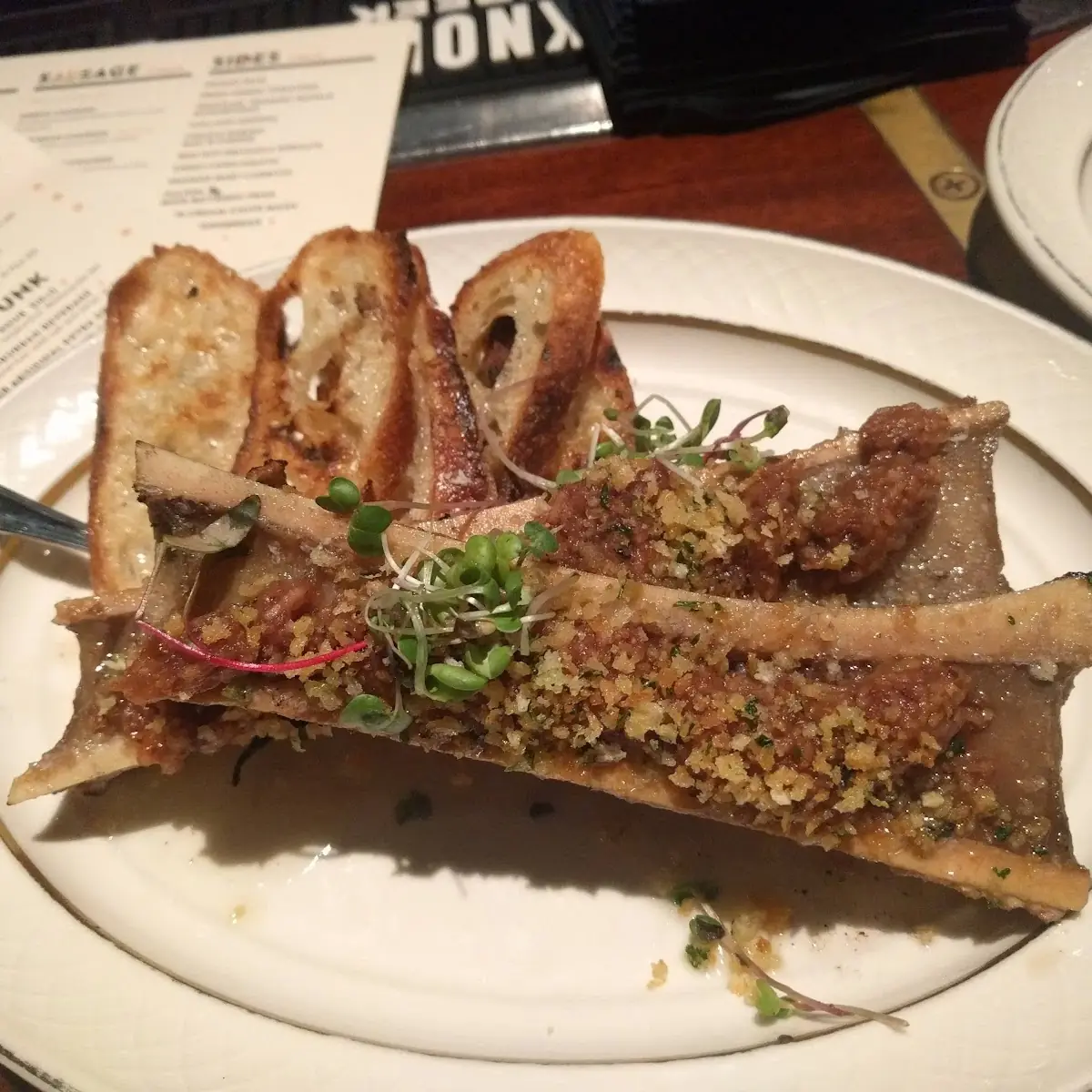 Smoked Bone Marrow