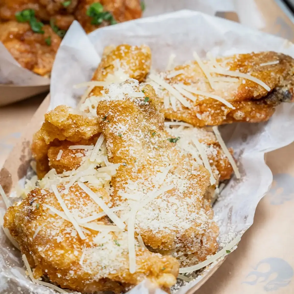 Garlic Parmesan Wings