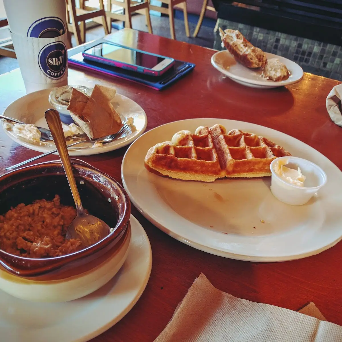 Oatmeal Belgian Waffle