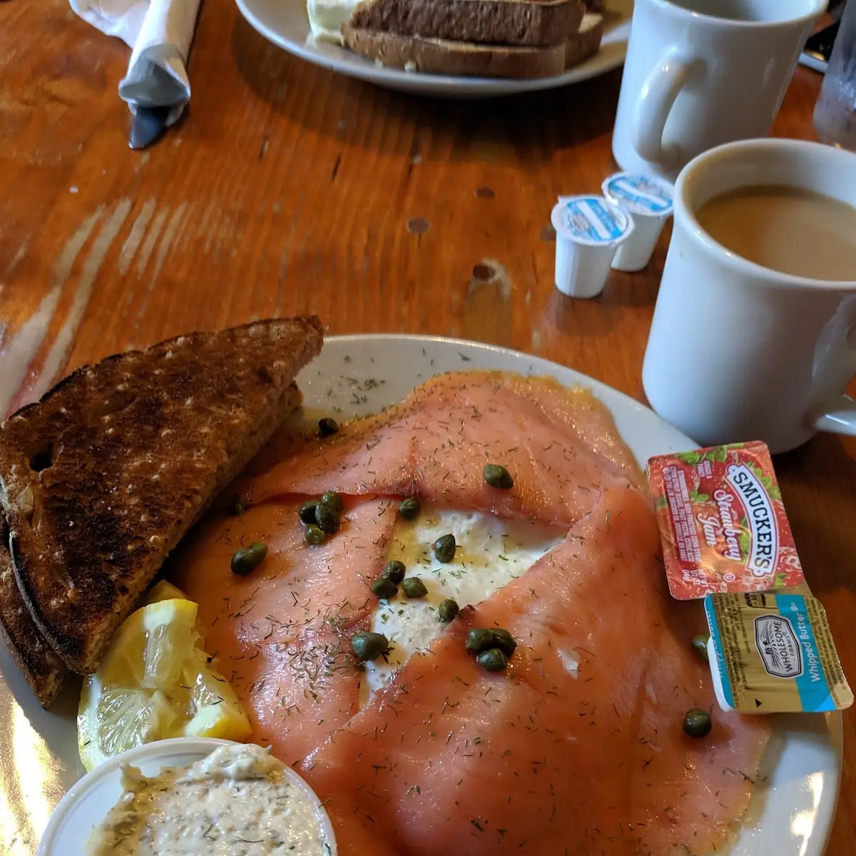 Smoked Salmon Hash