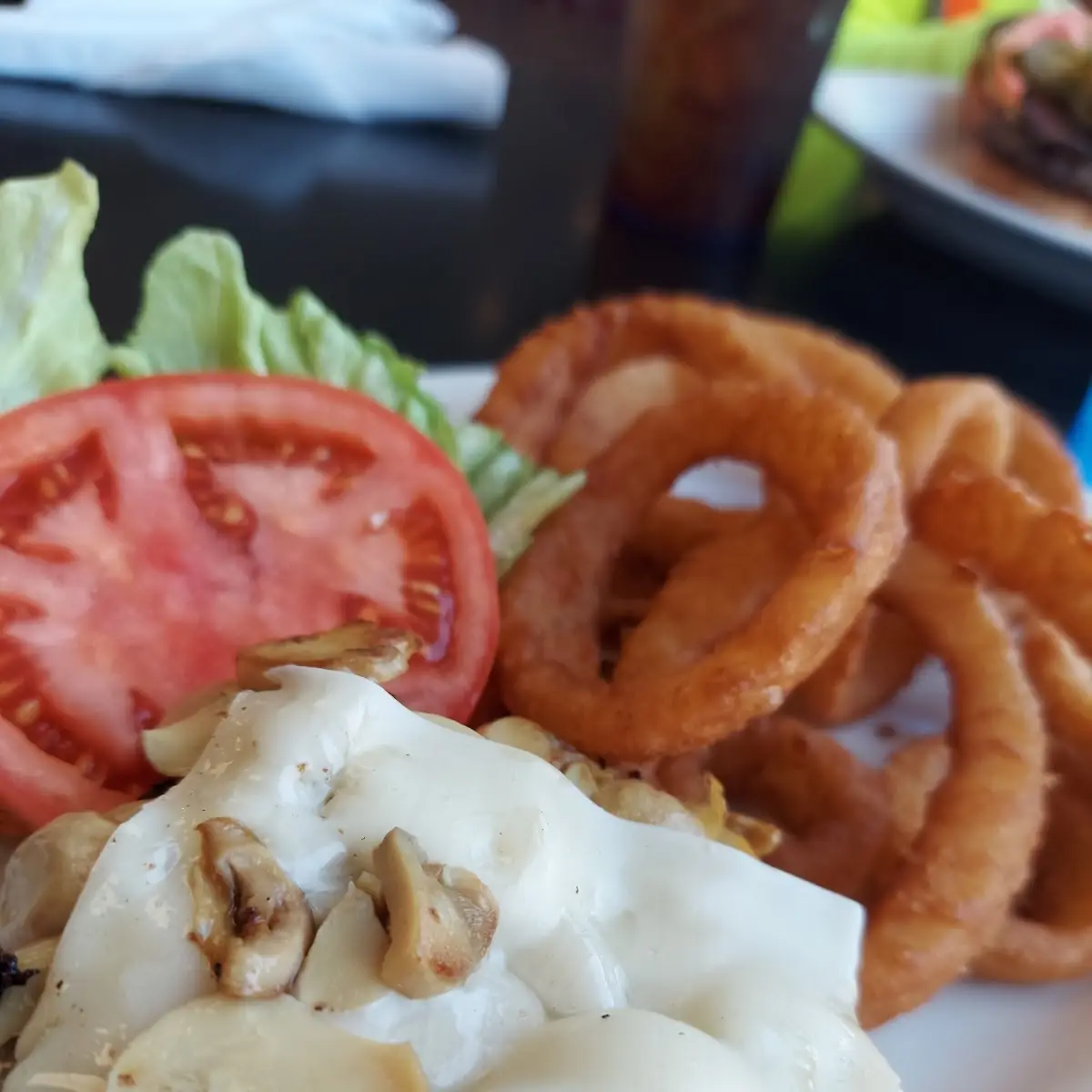 Mushroom Swiss Burger