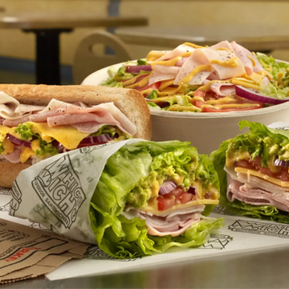 Lettuce Wrap Salads & Sandwich