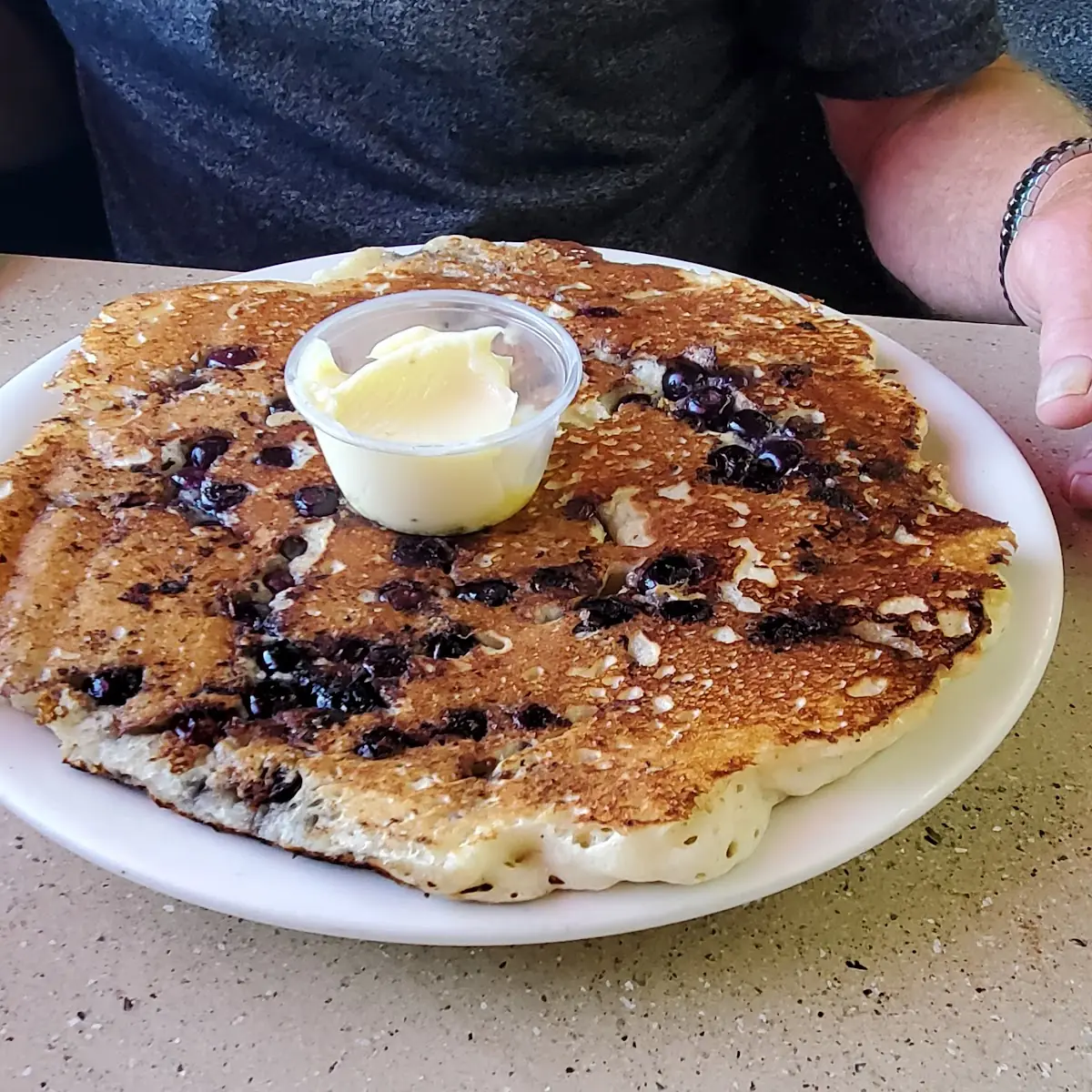 Blueberry or Chocolate Chip Pancake