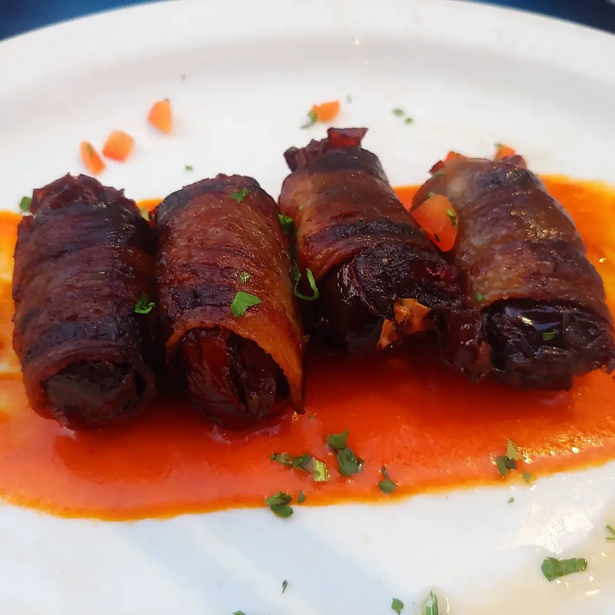 Bacon Wrapped Dates