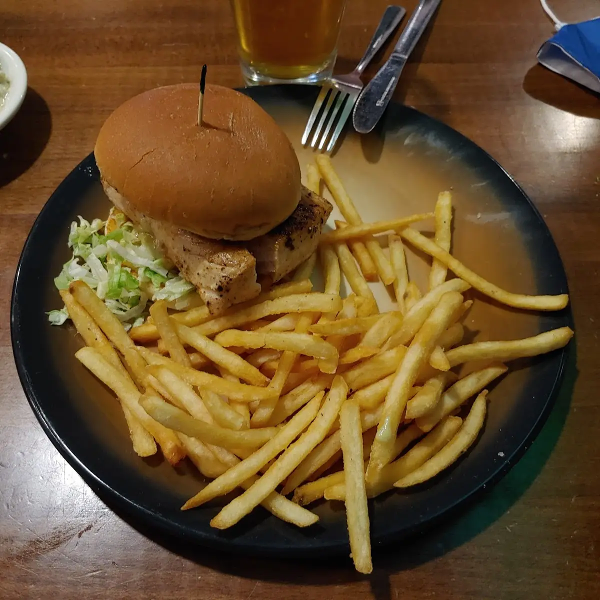 Blackened Fish Sandwich
