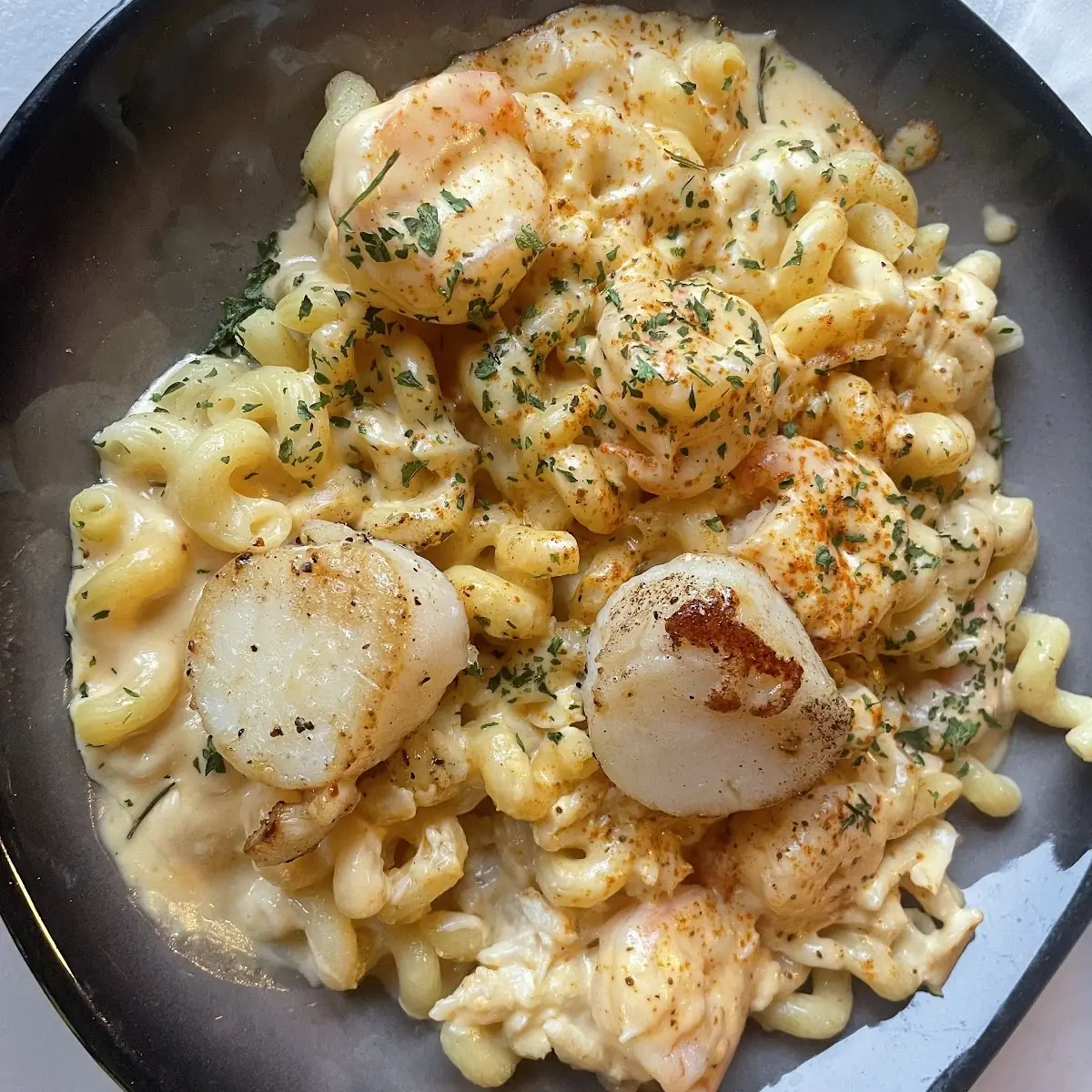 Seafood Mac-N-Cheese