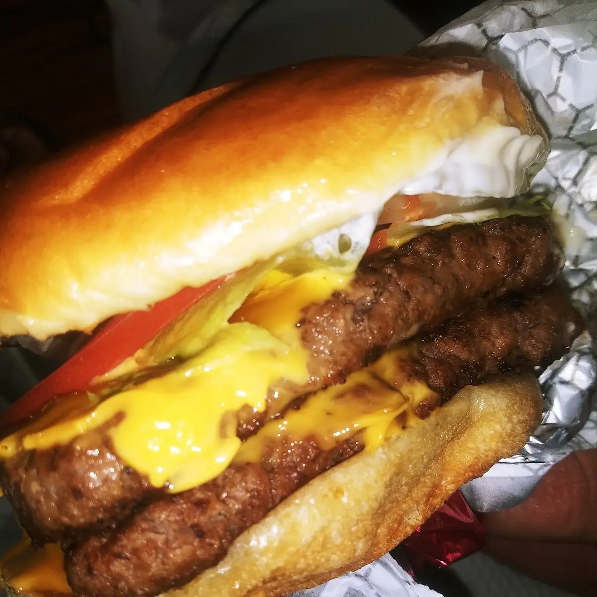 Dave's Double Cheeseburger