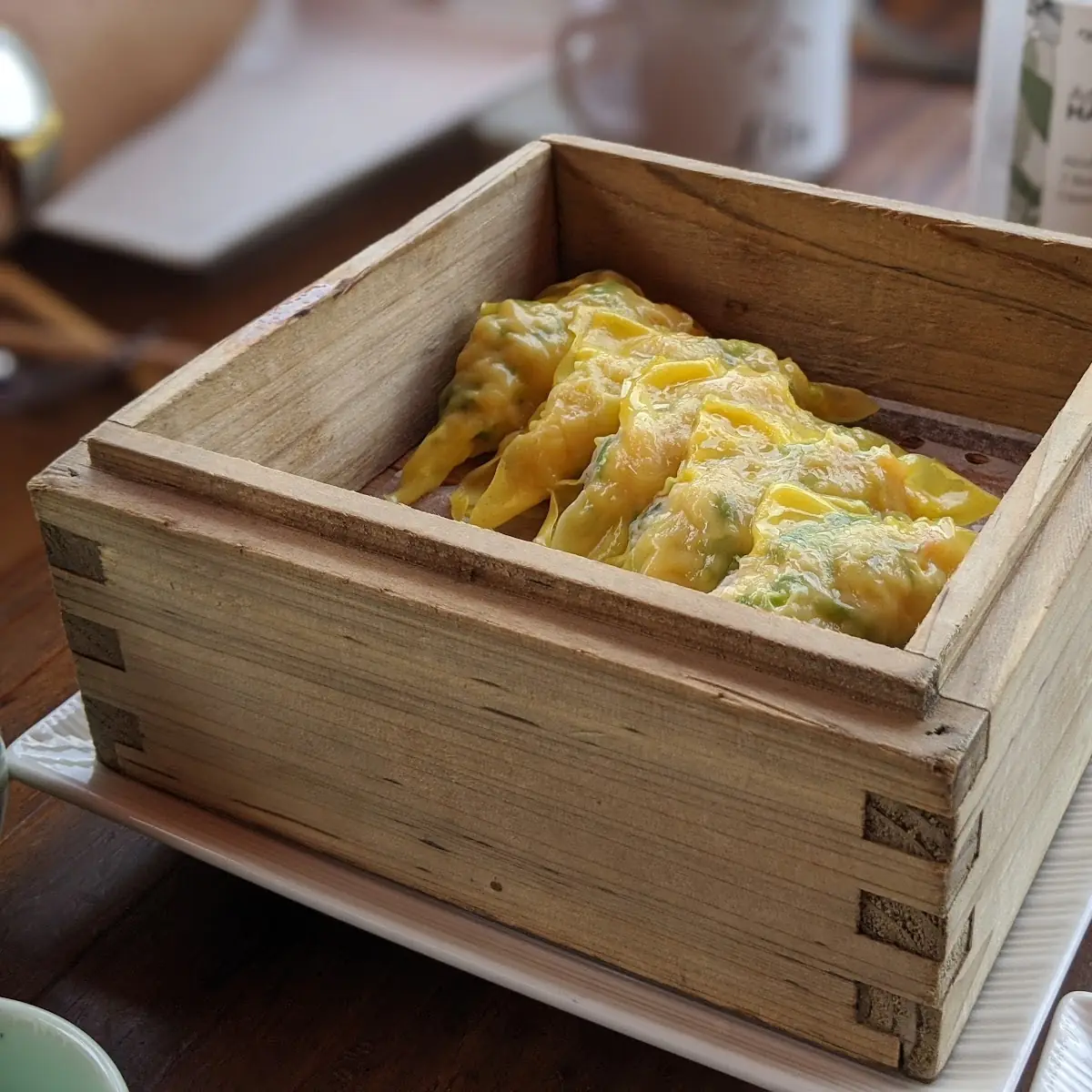 Scallion Pancake with Curry Dip