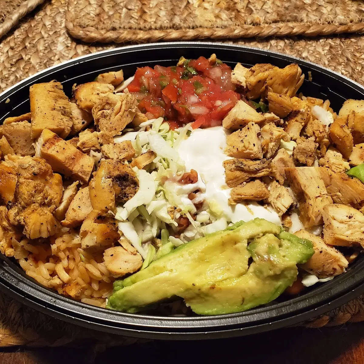 Chipotle Chicken Avocado Burrito