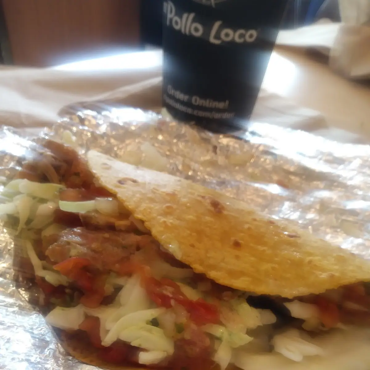 Crunchy Chicken Taco