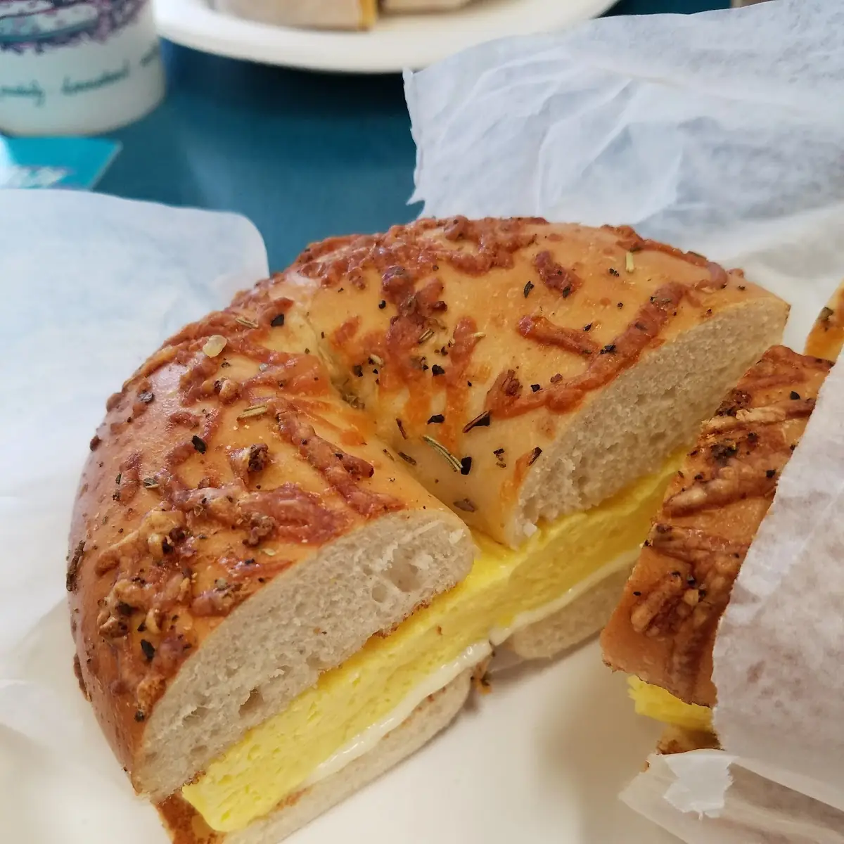 American Cheese and Bacon