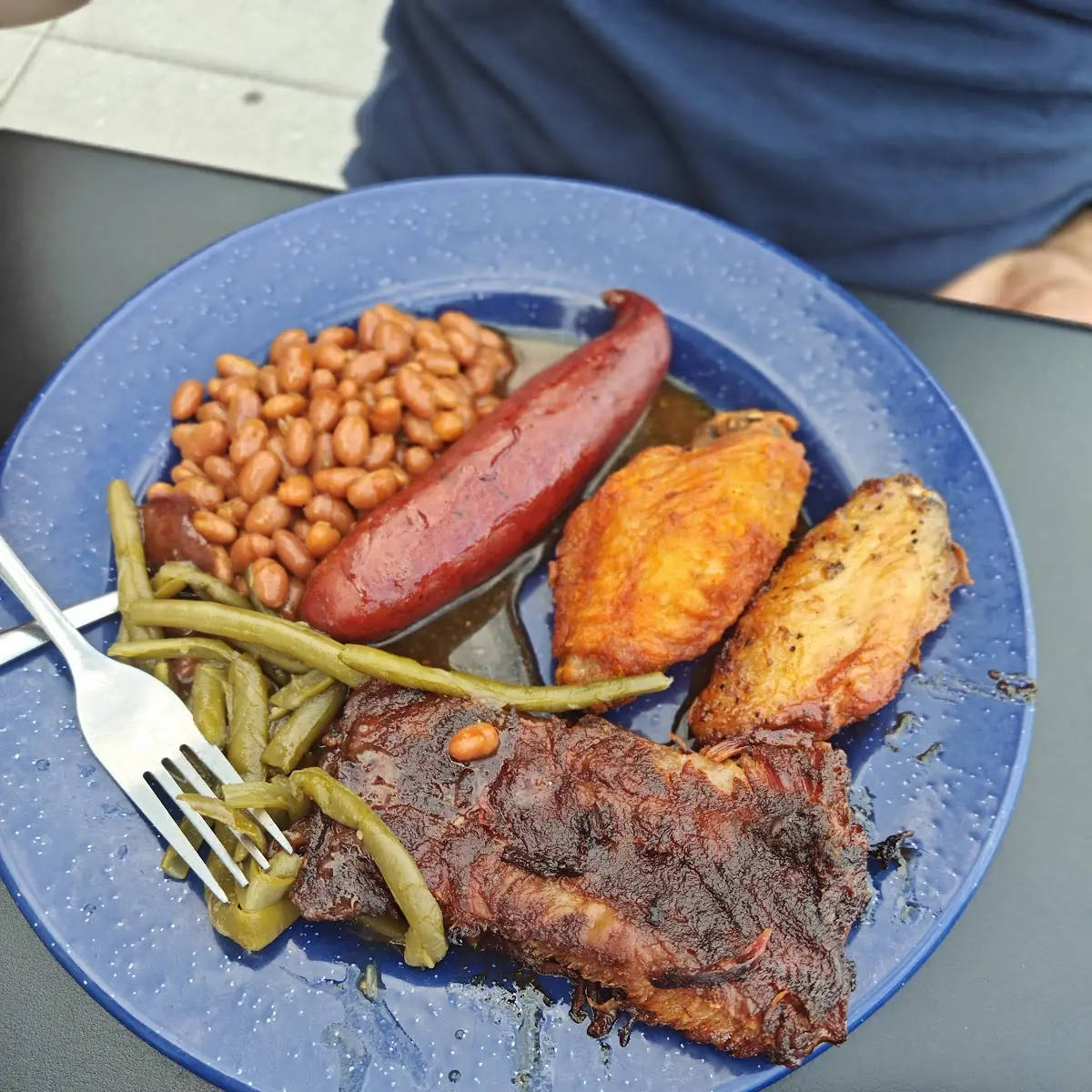 Side Baked Beans with Sausage