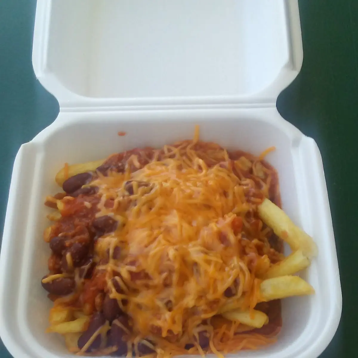 Chili Cheese Fries with Cheese