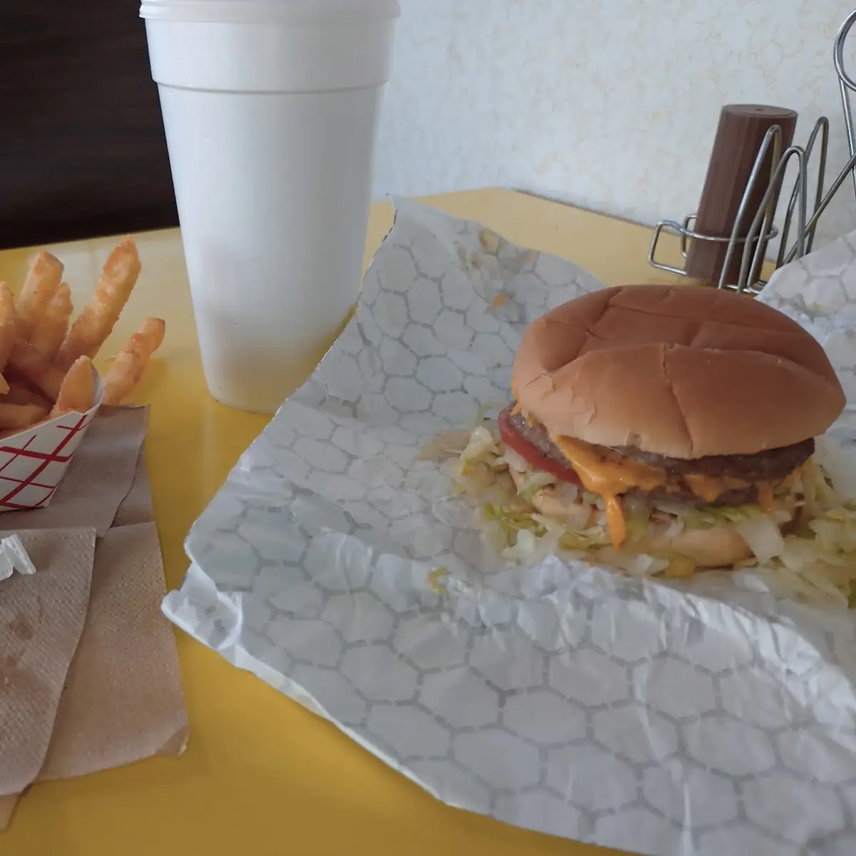 Double Burger with Cheese