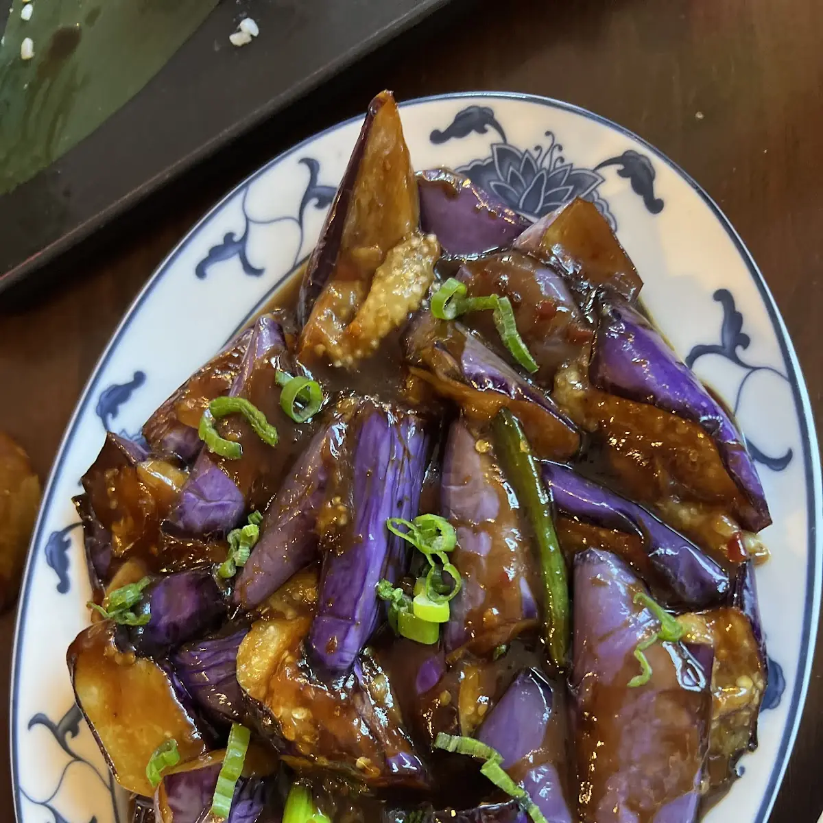 Eggplant with Garlic Sauce